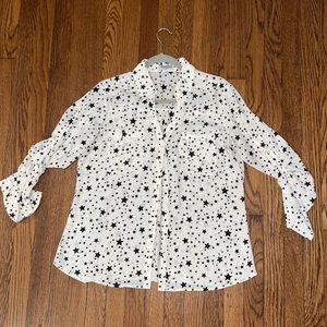 Express Sheer Button Down